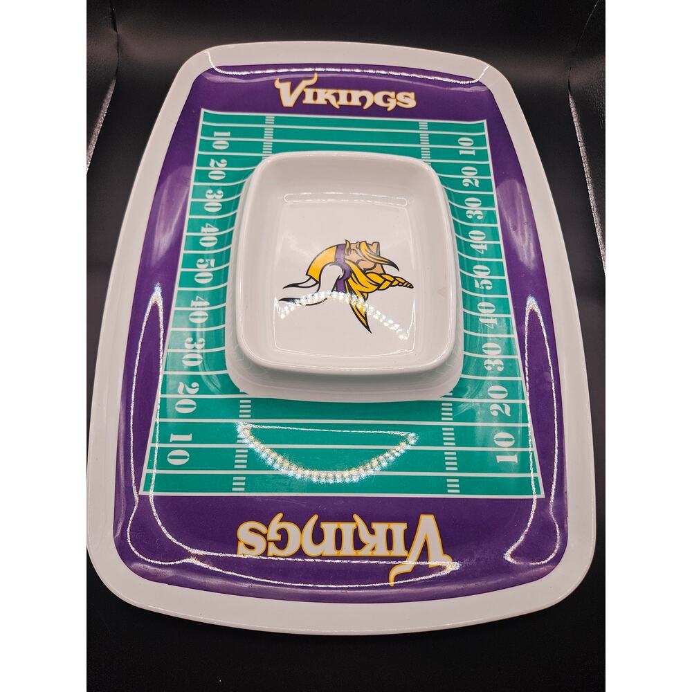 Minnesota Vikings 17x12 Melamine Platter NFL Football Games Party Chip Dip  #15